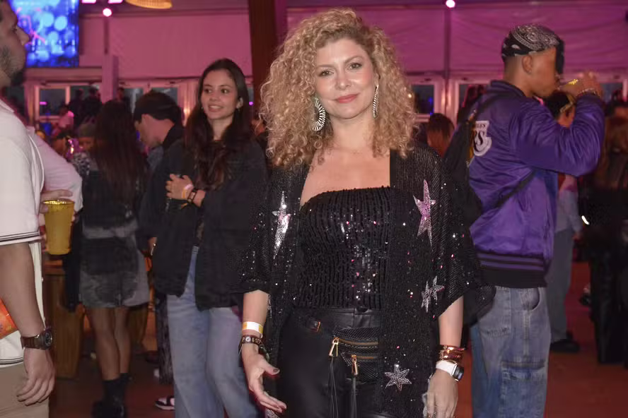 A atriz Bárbara Borges no Rock in Rio - Foto: Brazil News