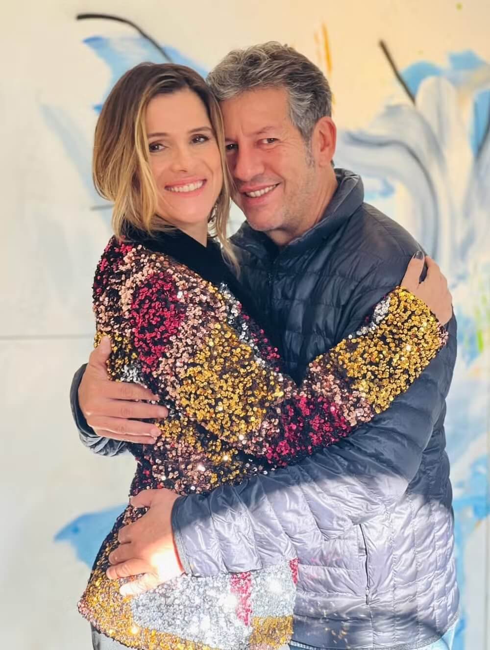Ingrid Guimarães e o marido