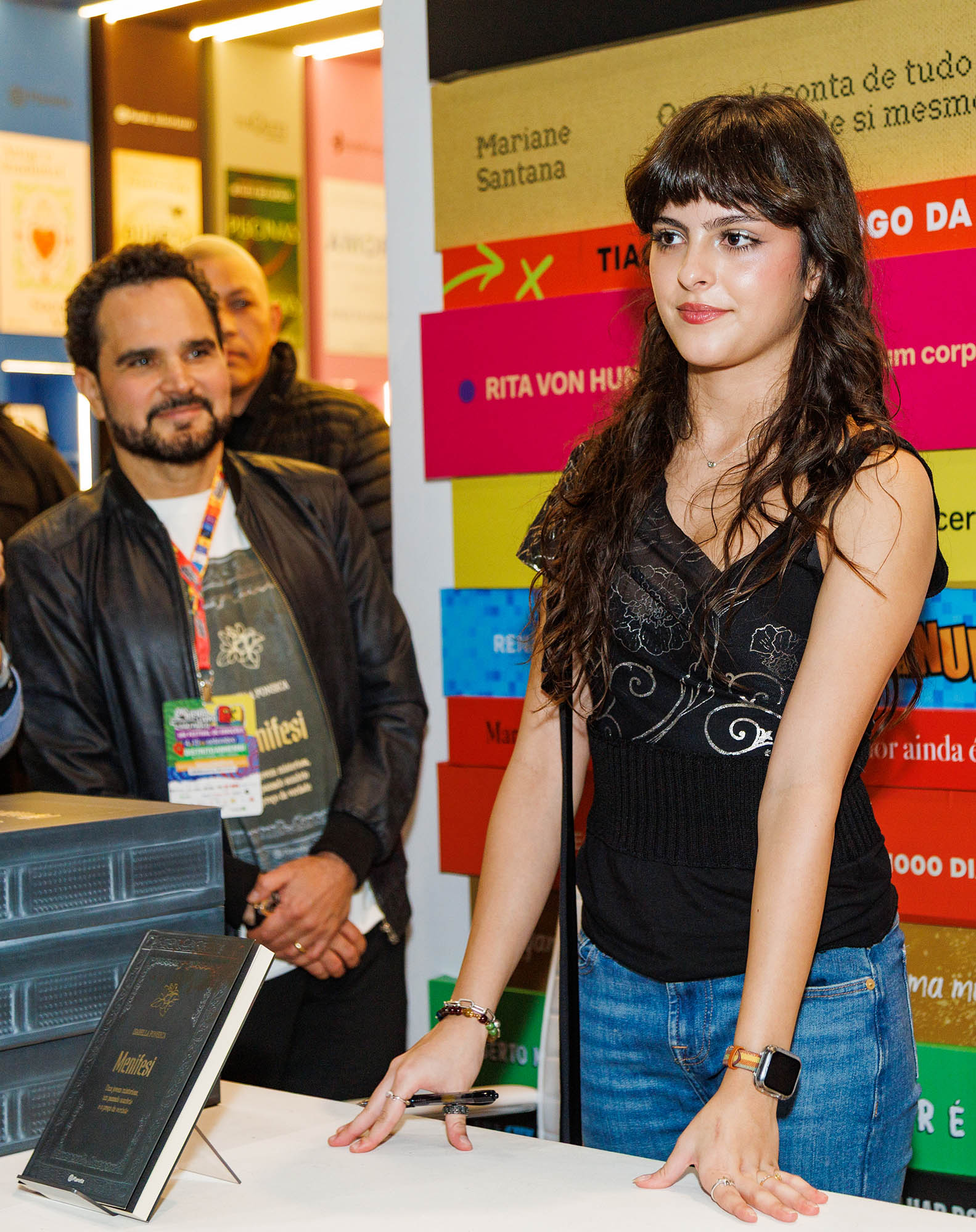 Isabella Fonseca e o pai, Luciano Camargo - Foto: Victor Gelain