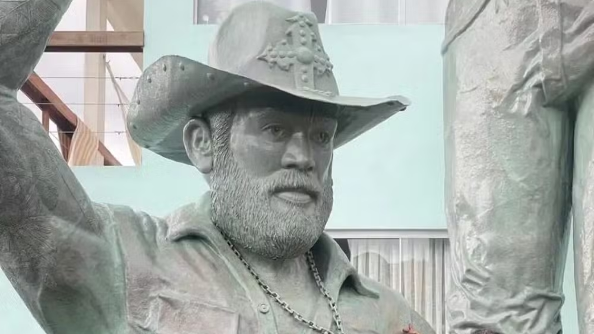 João Guerreiro rancho estátua