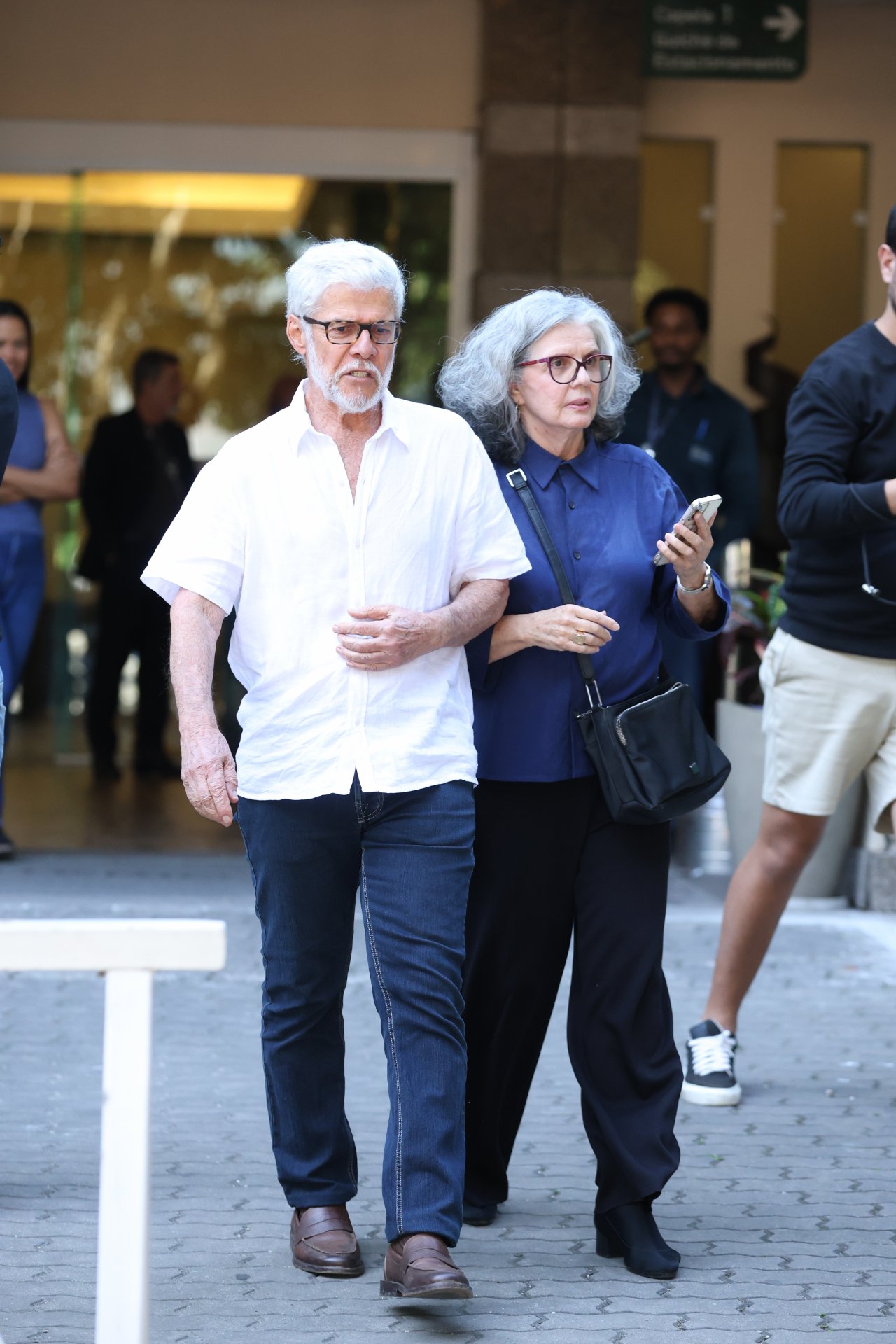 José Mayer com a esposa, Vera Fajardo - Foto: Daniel Pinheiro/BrazilNews
