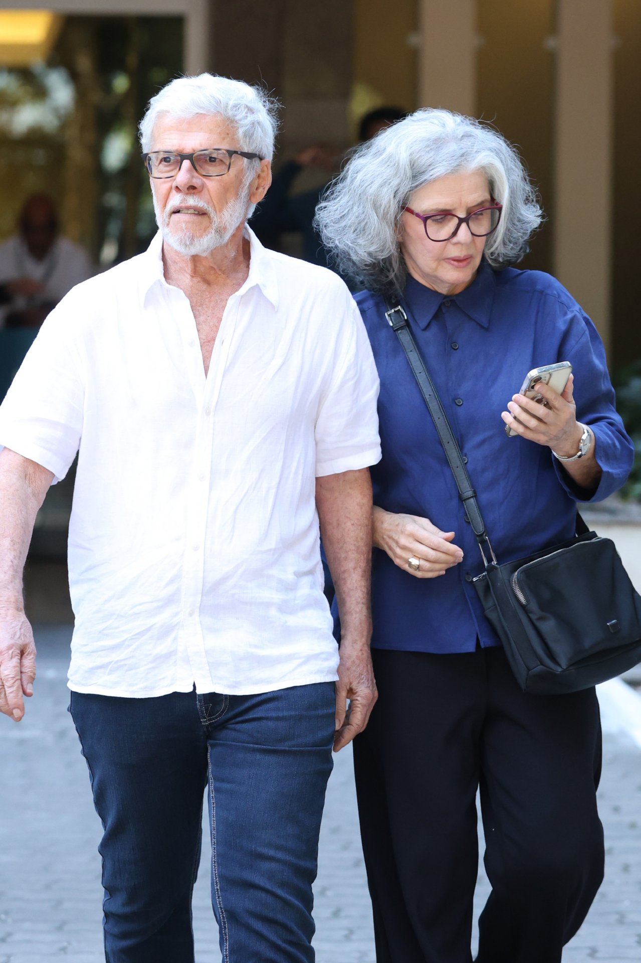 José Mayer com a esposa, Vera Fajardo - Foto: Daniel Pinheiro/BrazilNews