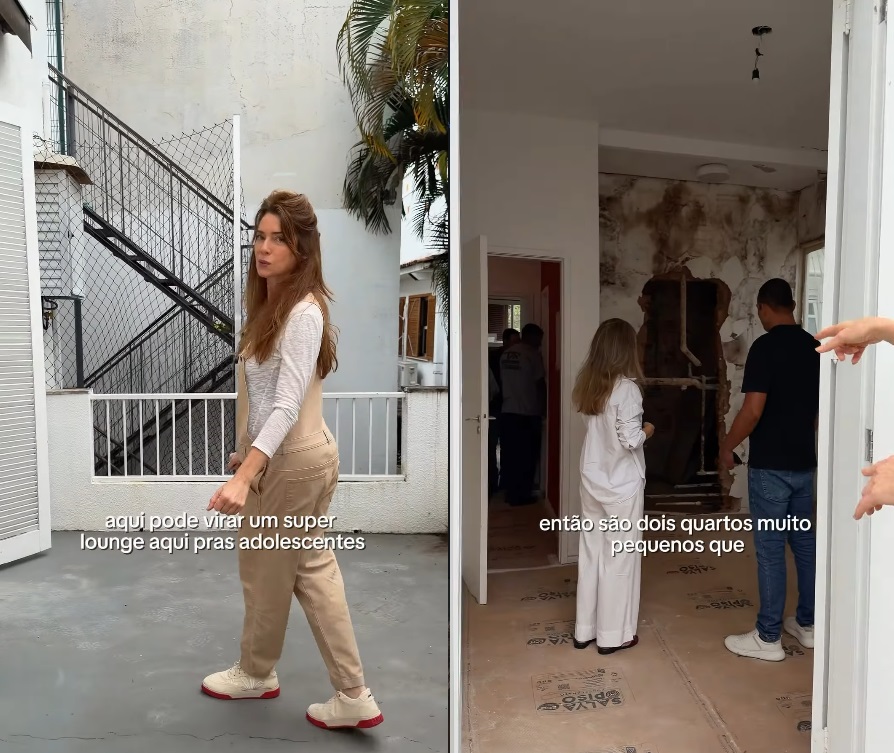 Letícia Spiller mostra casa nova — Foto: Reprodução/Instagram