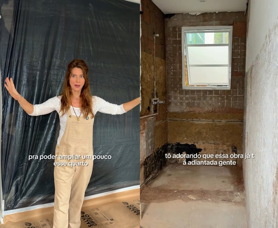 Letícia Spiller mostra casa nova — Foto: Reprodução/Instagram