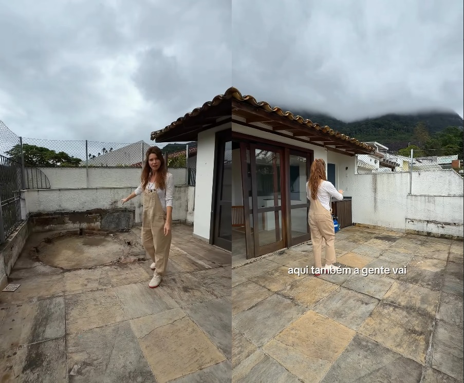 Letícia Spiller mostra casa nova — Foto: Reprodução/Instagram