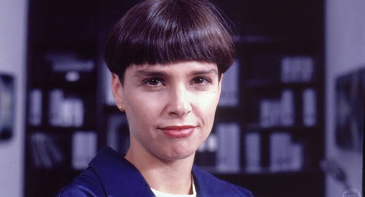 Lídia Brondi em Meu Bem, Meu Mal (1990) - Foto: Divulgação / TV Globo