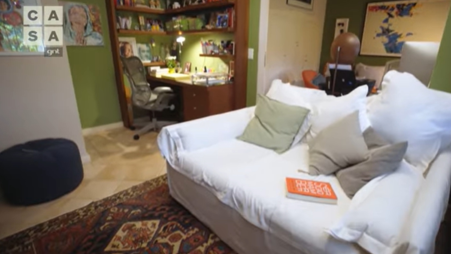 Lilia Cabral casa escritório 