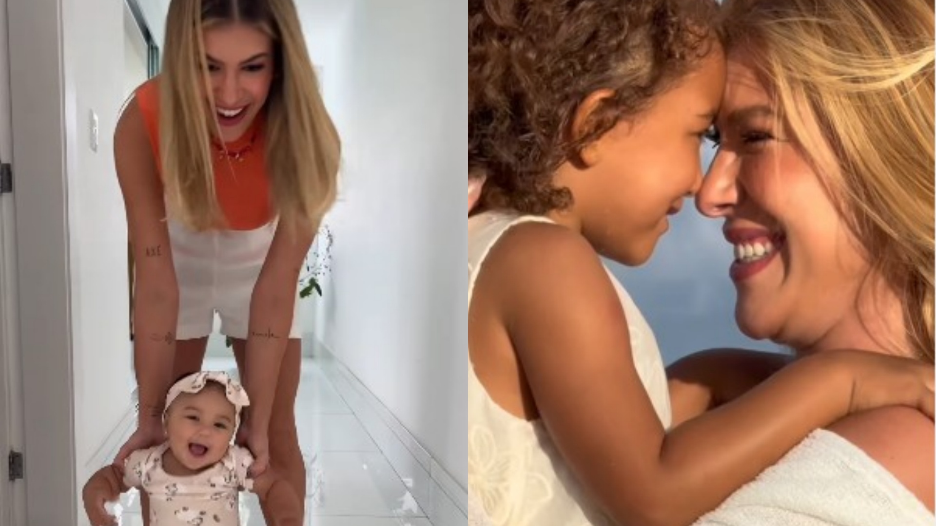 Lore Improta homenageia filha Liz pelos 5 anos