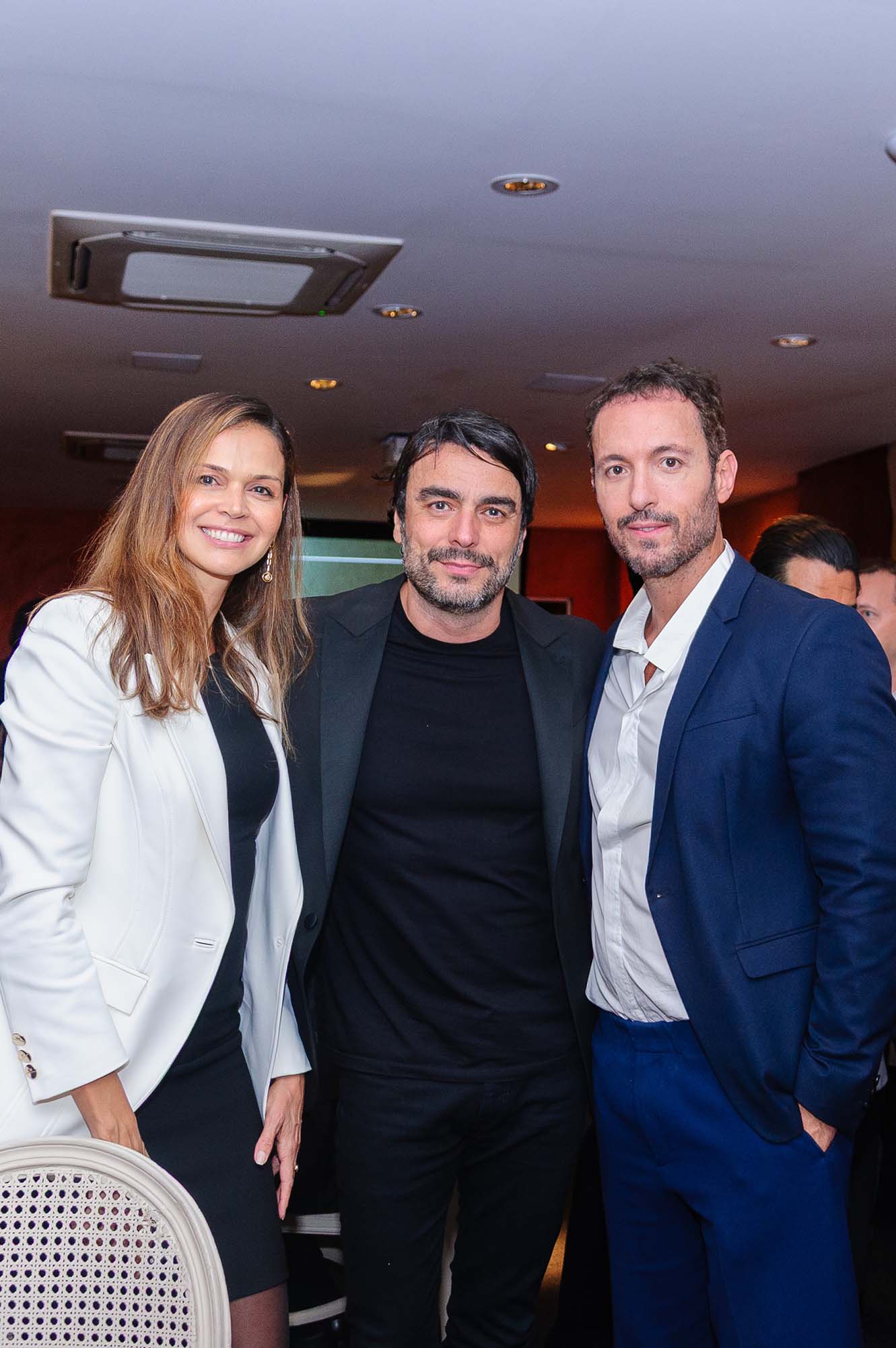 Luciana Costa, Luis Maluf e Claudio Alexandre Nogueira Loes - Foto: Samuel Chaves/S4 PHOTOPRESS