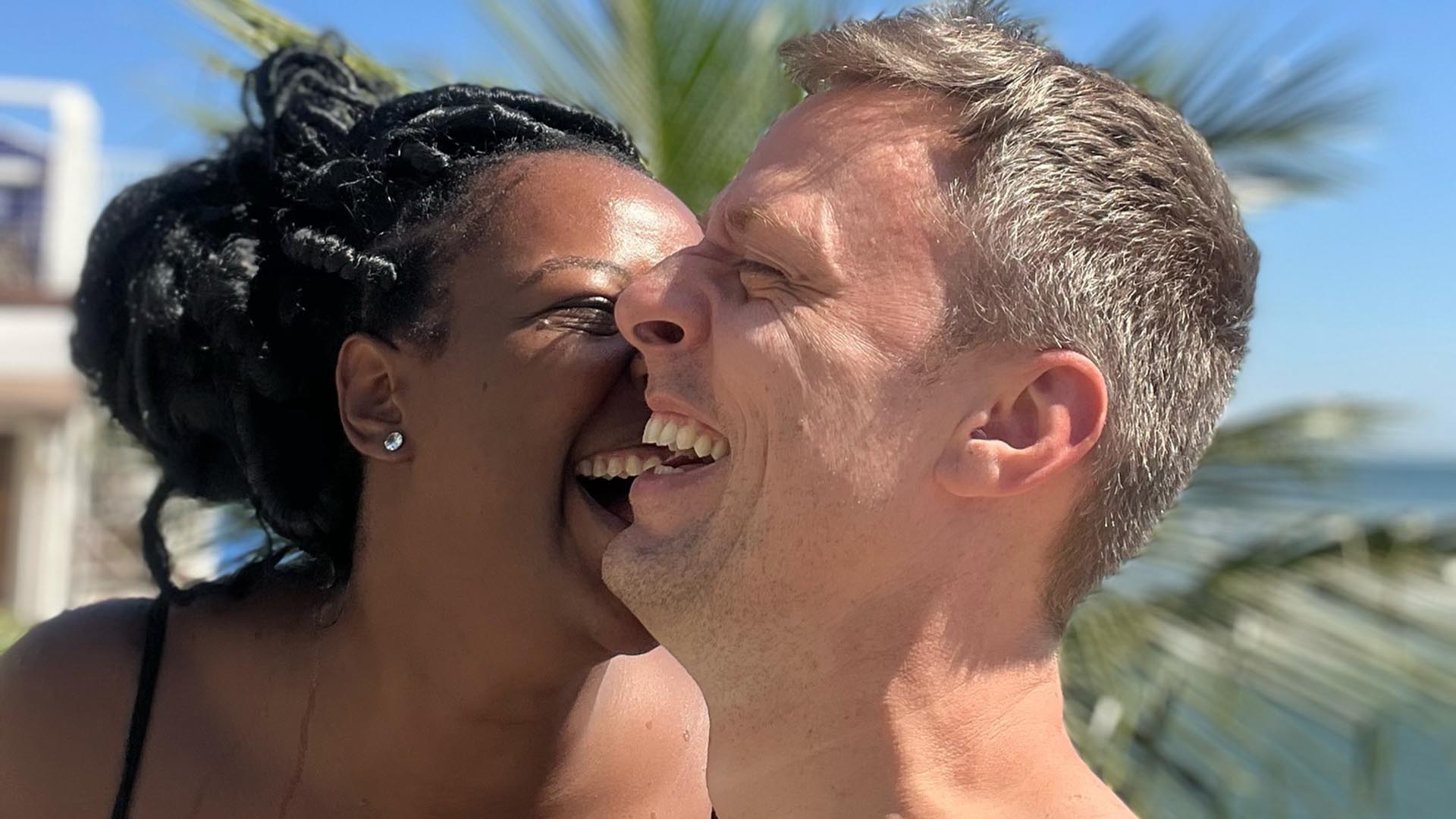 Noemia Oliveira e Romain Saulas - Foto: Reprodução / Instagram