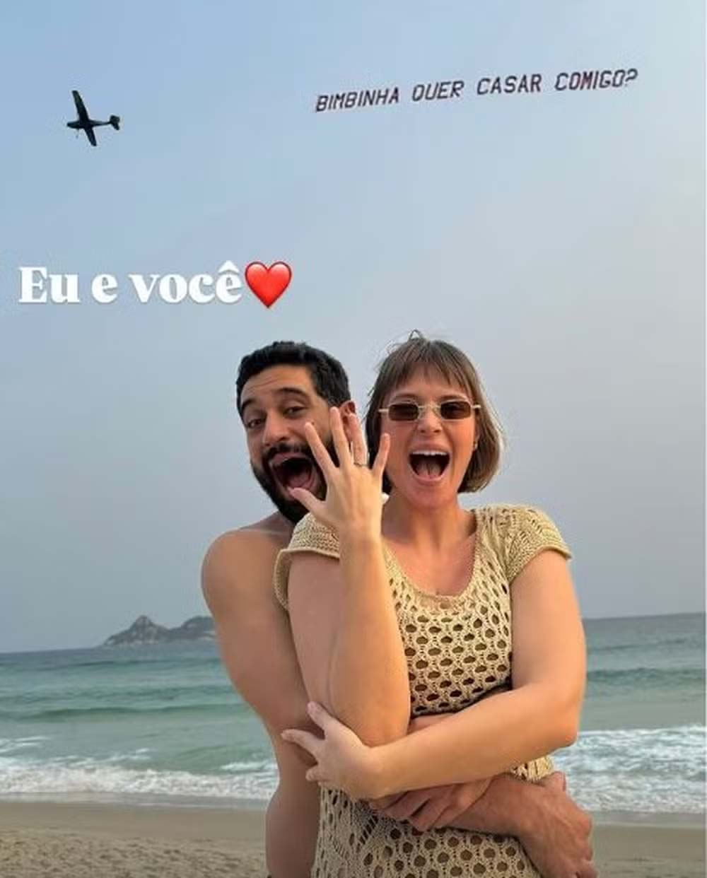 Noivado de Miguel Rômulo e Fran Castro - Foto: Reprodução / Instagram