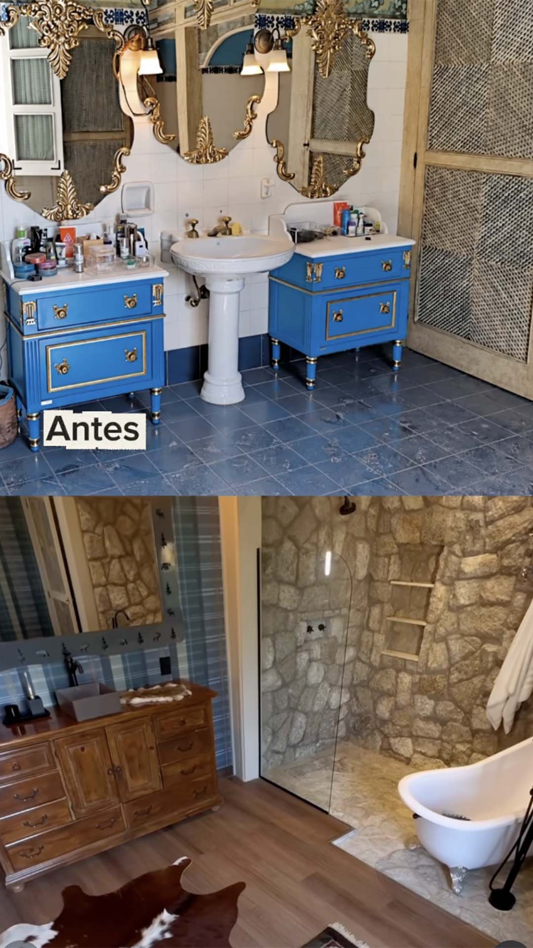 Novo banheiro do cantor Sorocaba - Foto: Reprodução / Instagram