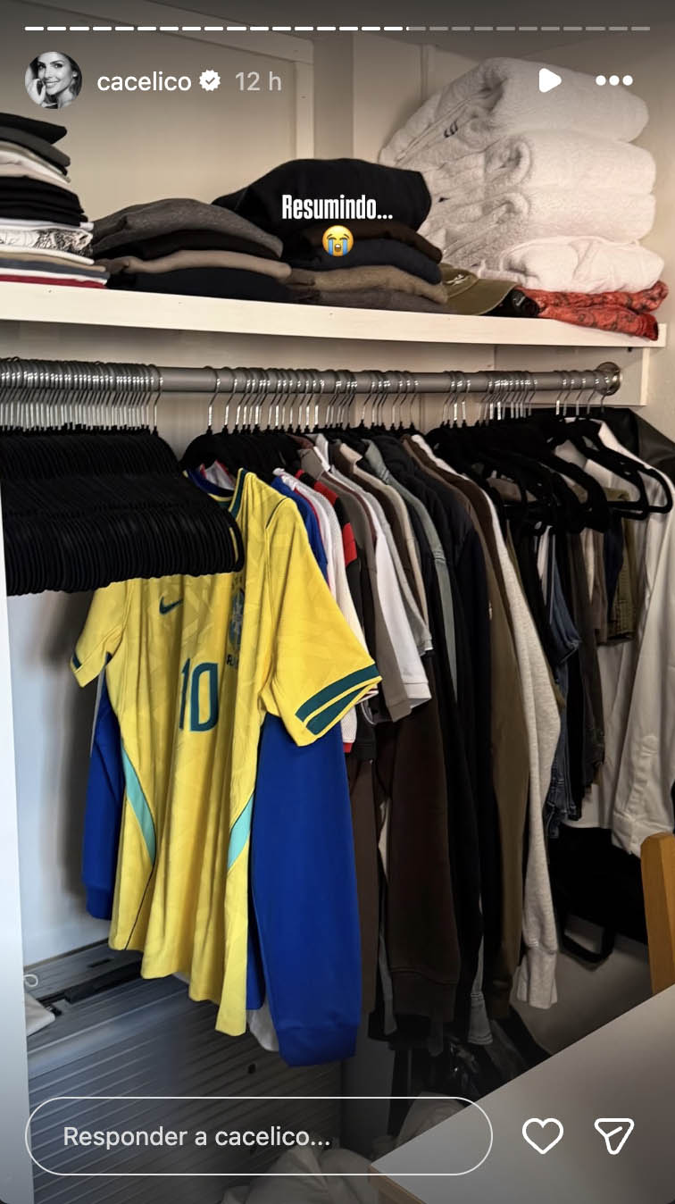 Quarto do filho de Caroline Celico na faculdade - Foto: Reprodução / Instagram