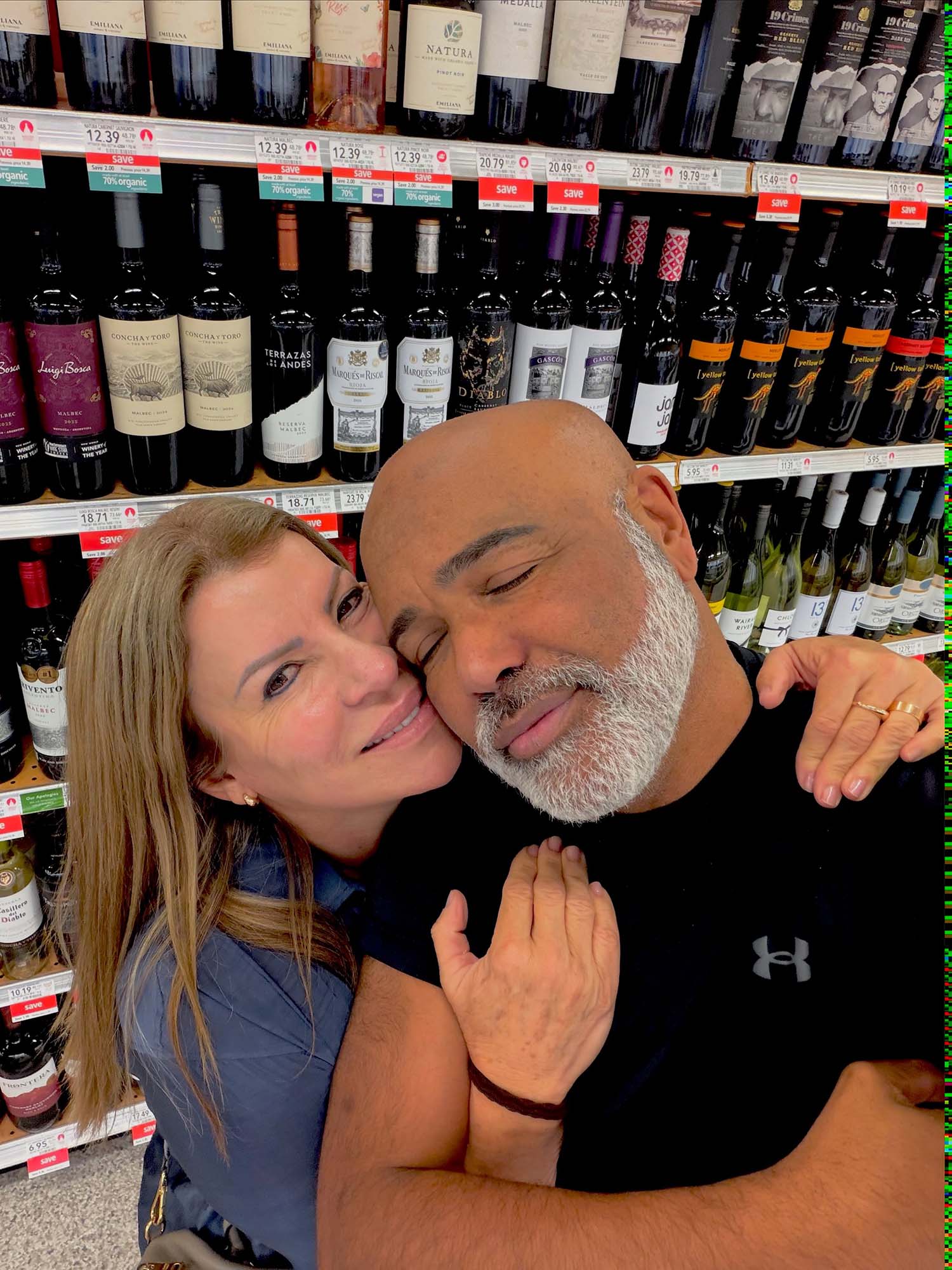 Rick exibe fotos com a esposa, Geralda - Foto: Reprodução / Instagram