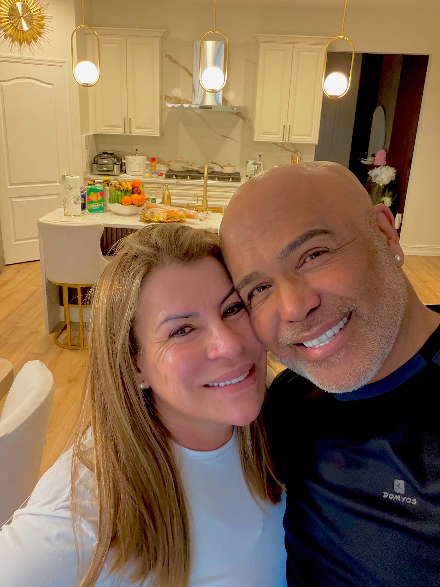 Rick exibe fotos com a esposa, Geralda - Foto: Reprodução / Instagram