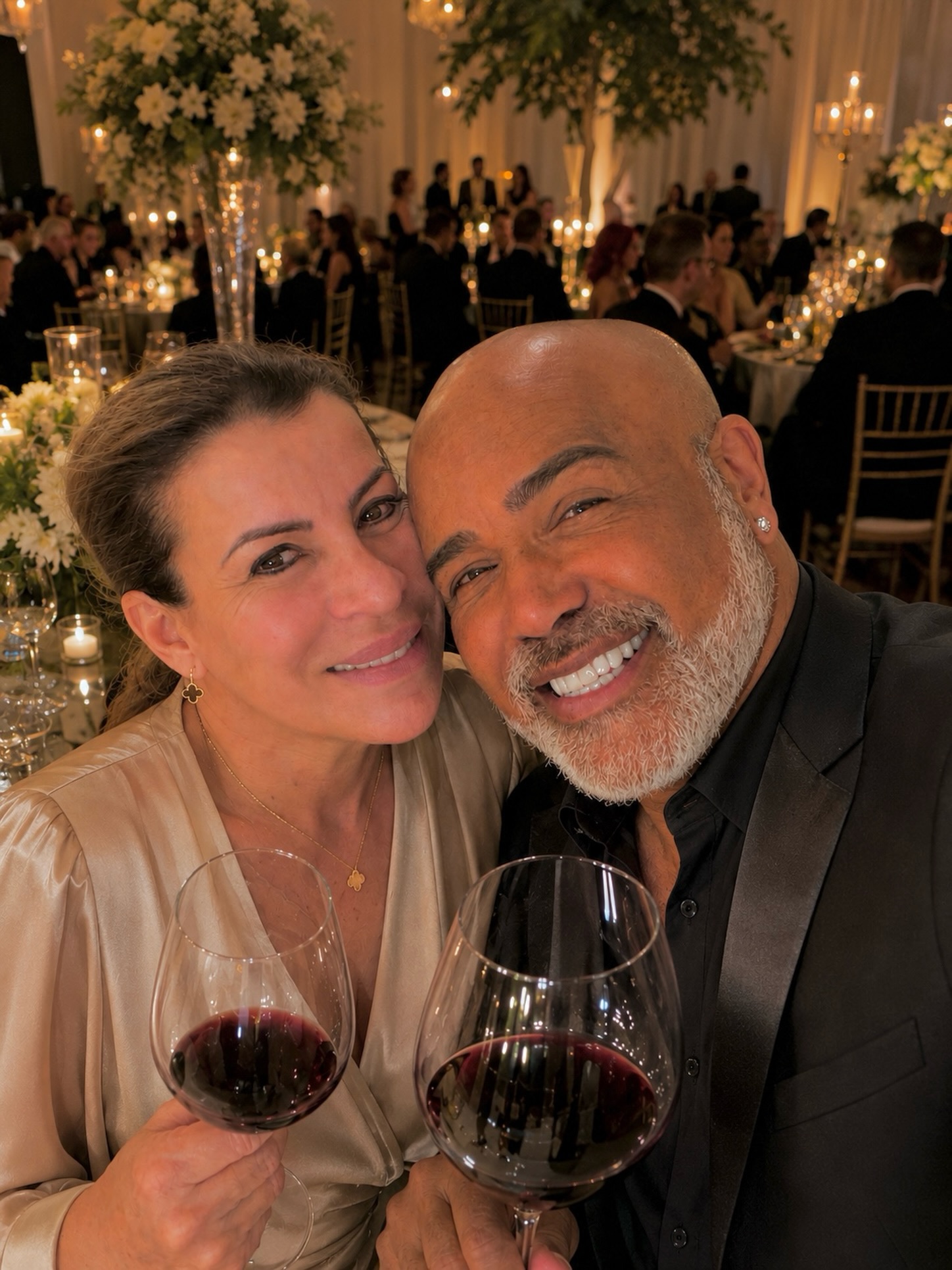 Rick exibe fotos com a esposa, Geralda - Foto: Reprodução / Instagram