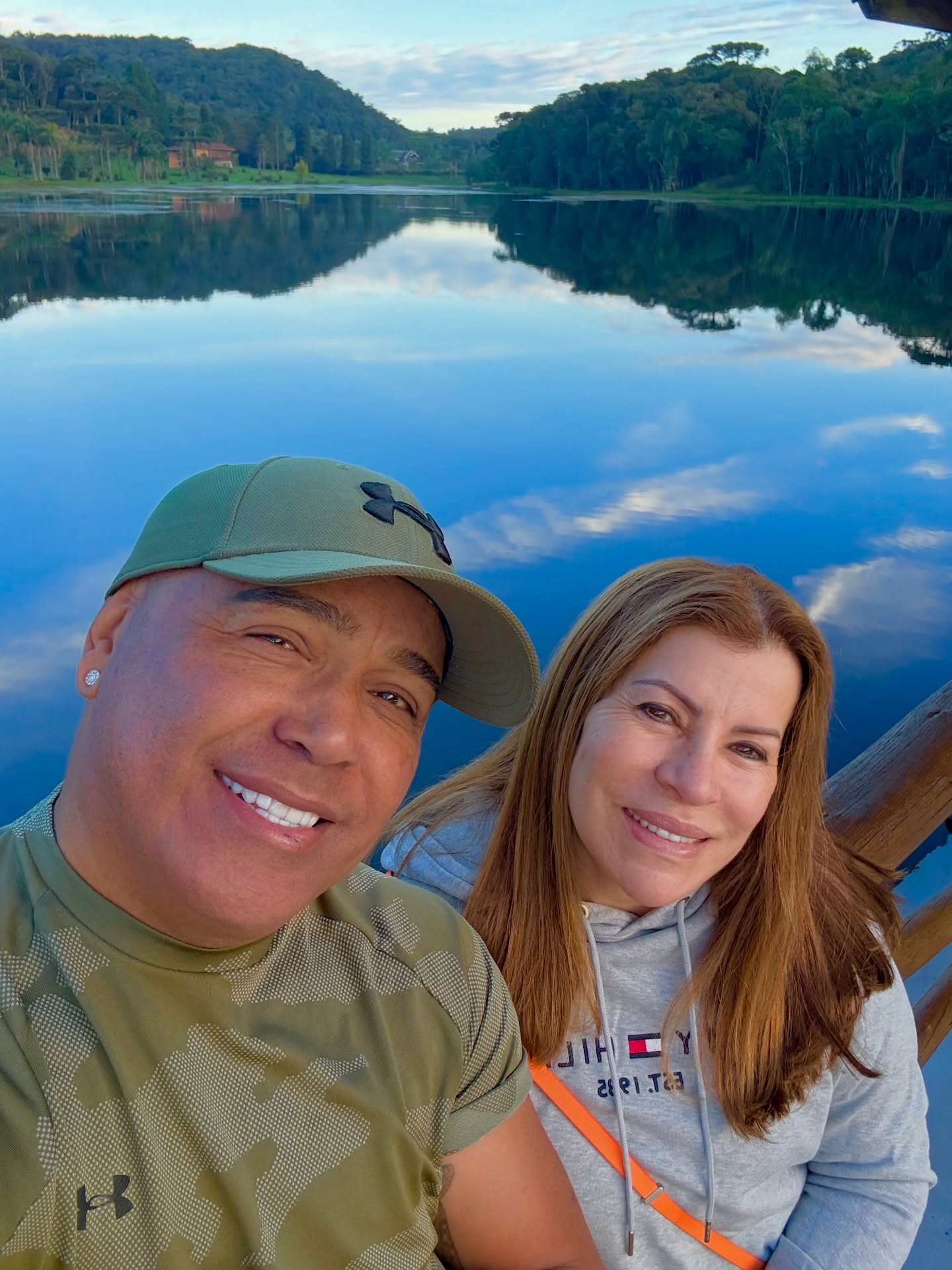 Rick exibe fotos com a esposa, Geralda - Foto: Reprodução / Instagram