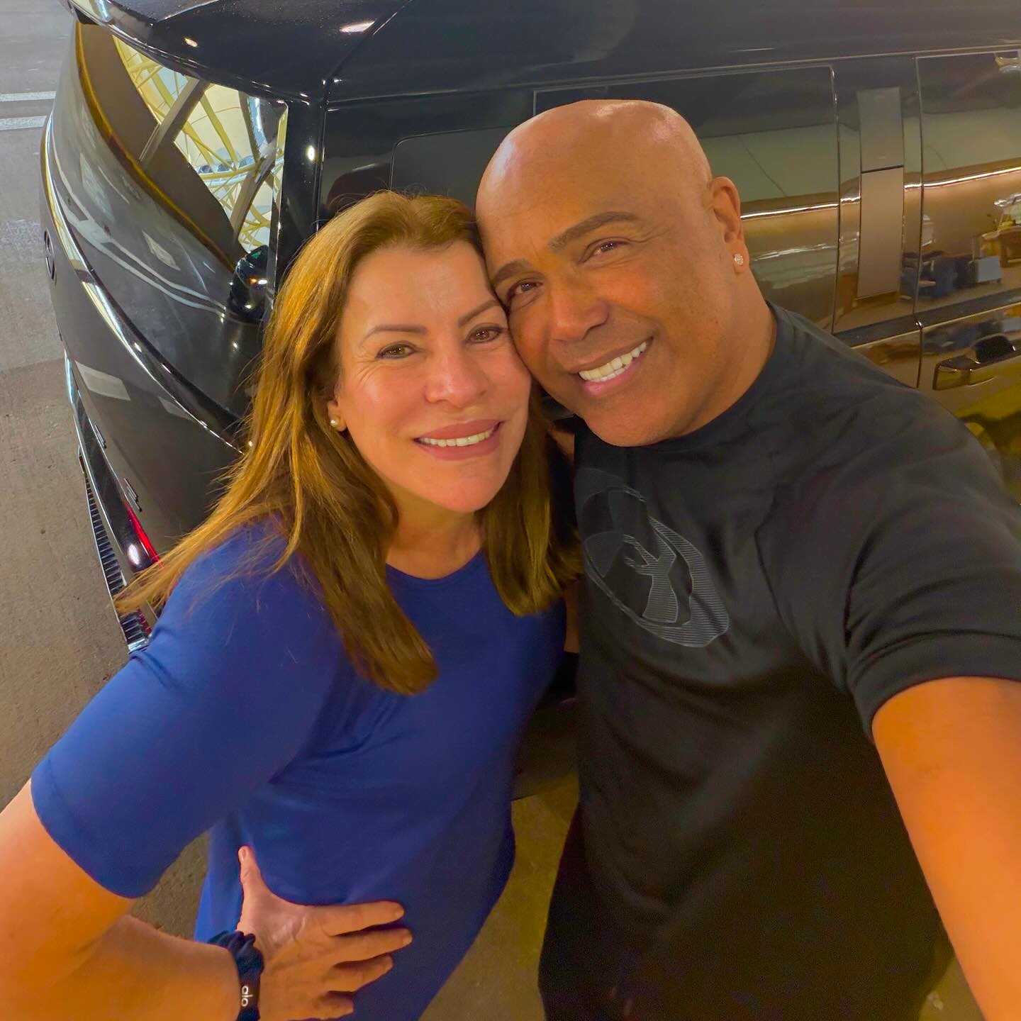 Rick exibe fotos com a esposa, Geralda - Foto: Reprodução / Instagram