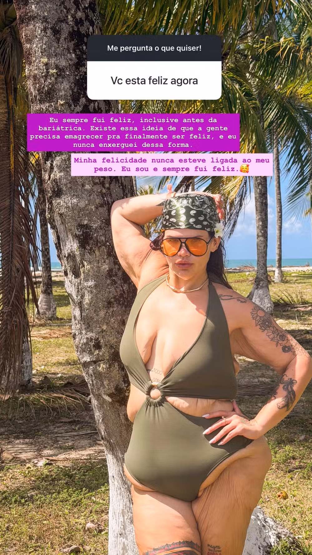 Thaís Carla respondeu a dúvidas dos seguidores - Foto: Reprodução/Instagram