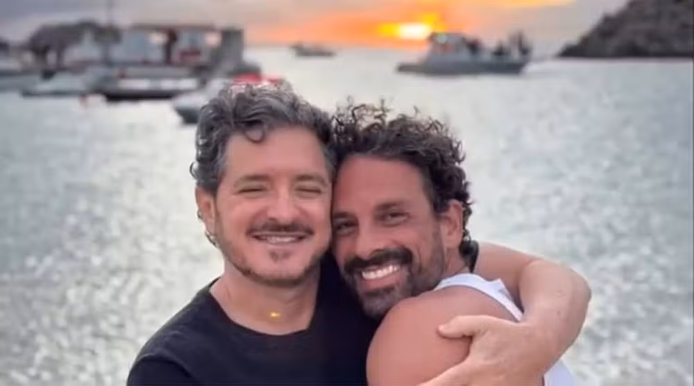 Guilherme Piva e namorado - Foto: Rprodução/instagram