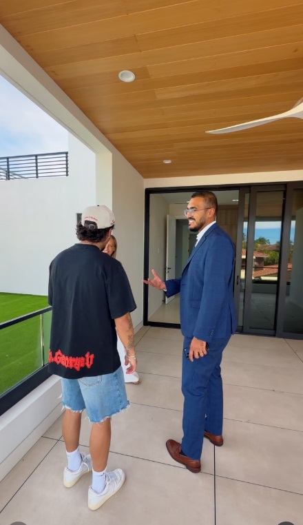 Mansão visitada por Zé Felipe — Foto: Reprodução/@crisalmeida_realtor
