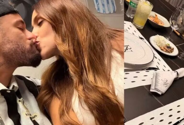 Veja detalhes do jantar romântico organizado por Neymar para Bruna Biancardi: 'Especial'
