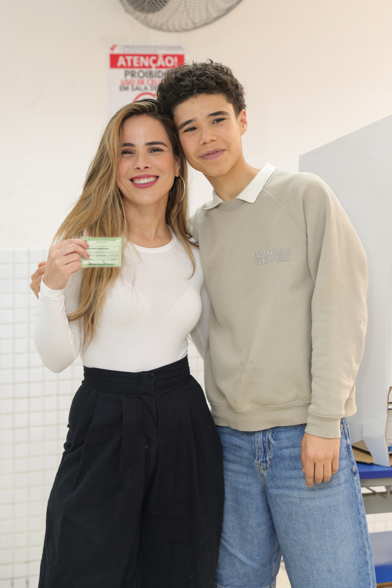 Wanessa Camargo e o filho - Fotos: Brazil News