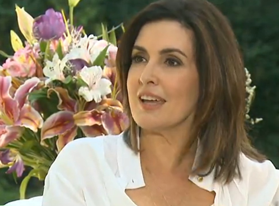 Apresentadora morou em casa com jardim amplo e muitas flores - Foto: Reprodução/Globoplay