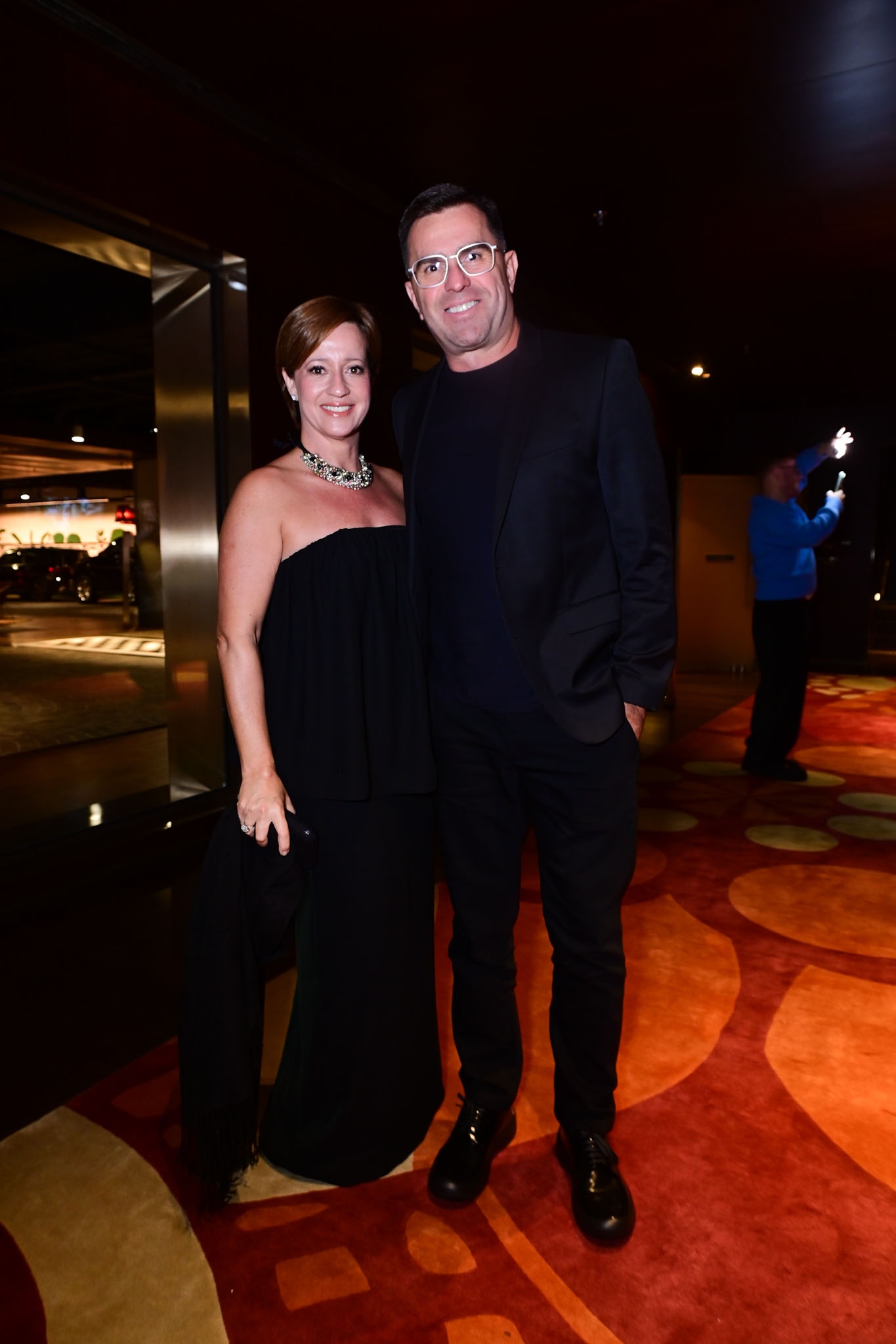 Rodrigo Bocardi com a esposa - Foto: Vinícius Sousa / Divulgação