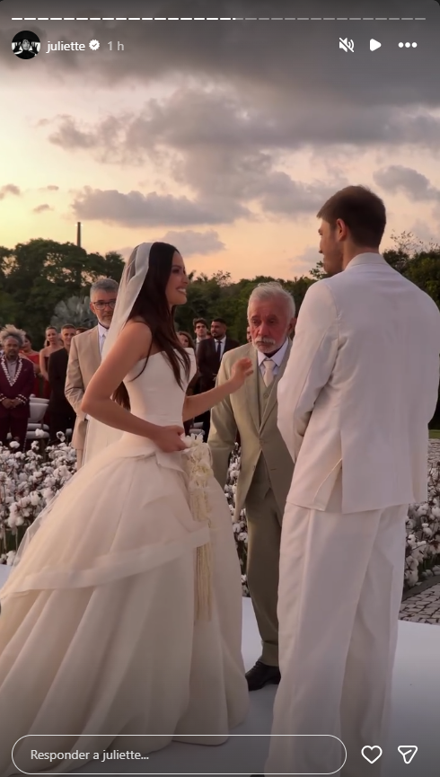 Casamento Juliette e Kaique Cerveny - Foto: Reprodução/Instagram