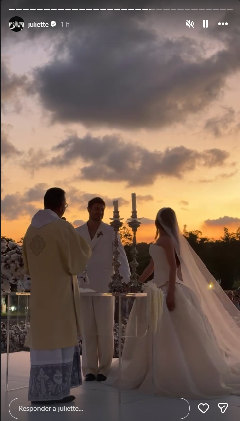 Casamento Juliette e Kaique Cerveny - Foto: Reprodução/Instagram