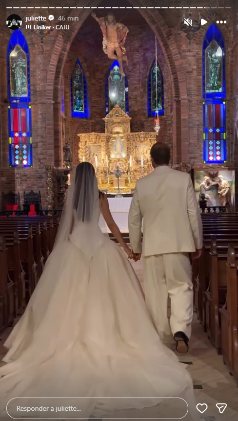 Casamento Juliette e Kaique Cerveny - Foto: Reprodução/Instagram