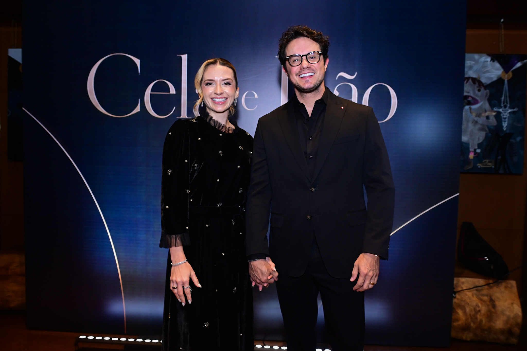 Deive Leonardo com a esposa - Foto: Vinícius Sousa / Divulgação