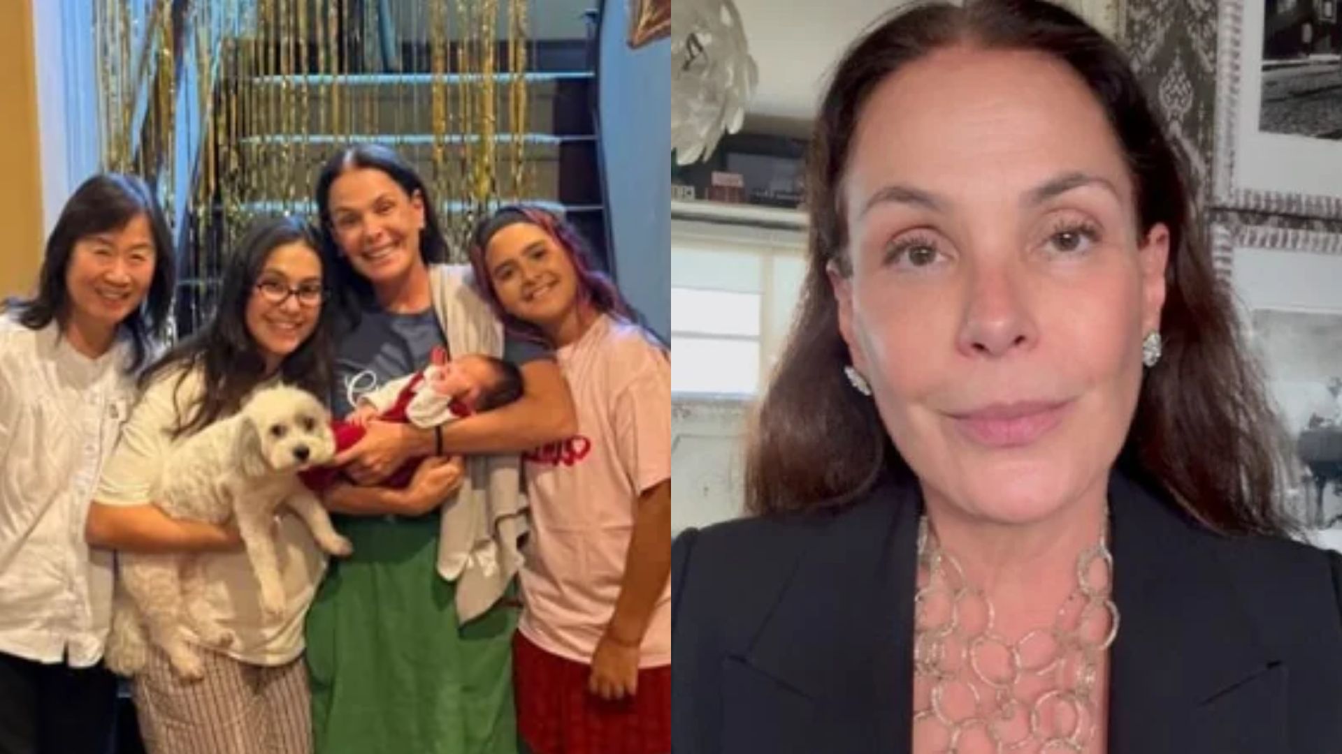 Saiba quem é a filha de Carolina Ferraz que teve 1º filho — Formada nos EUA e CEO da família