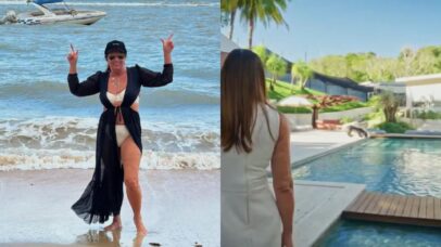 Participante de reality mostra mansão e relembra época que trabalhou como faxineira no exterior
