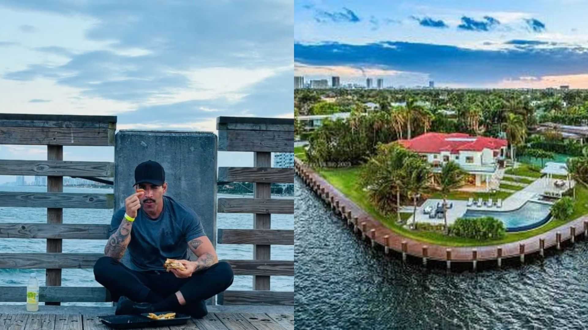 Panorama: Cantor sertanejo mantém refúgio nos EUA com bar aquático, elevador para jet skis e academia de vidro