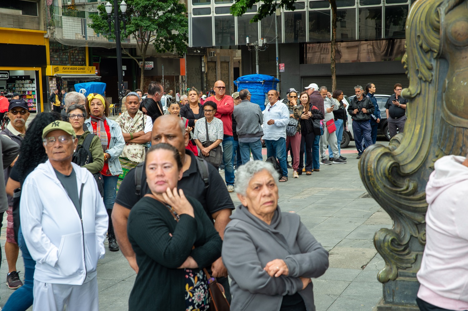 Velório de Benito — Foto: Brazil News