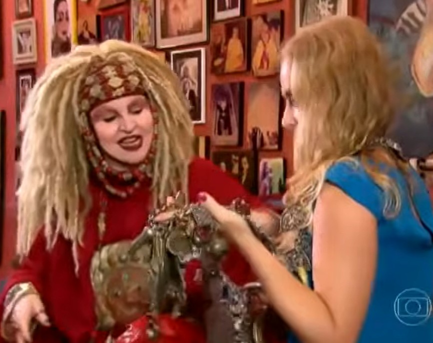 Elke guardou colar por mais de 40 anos - Foto: Reprodução/YouTube/TV Globo