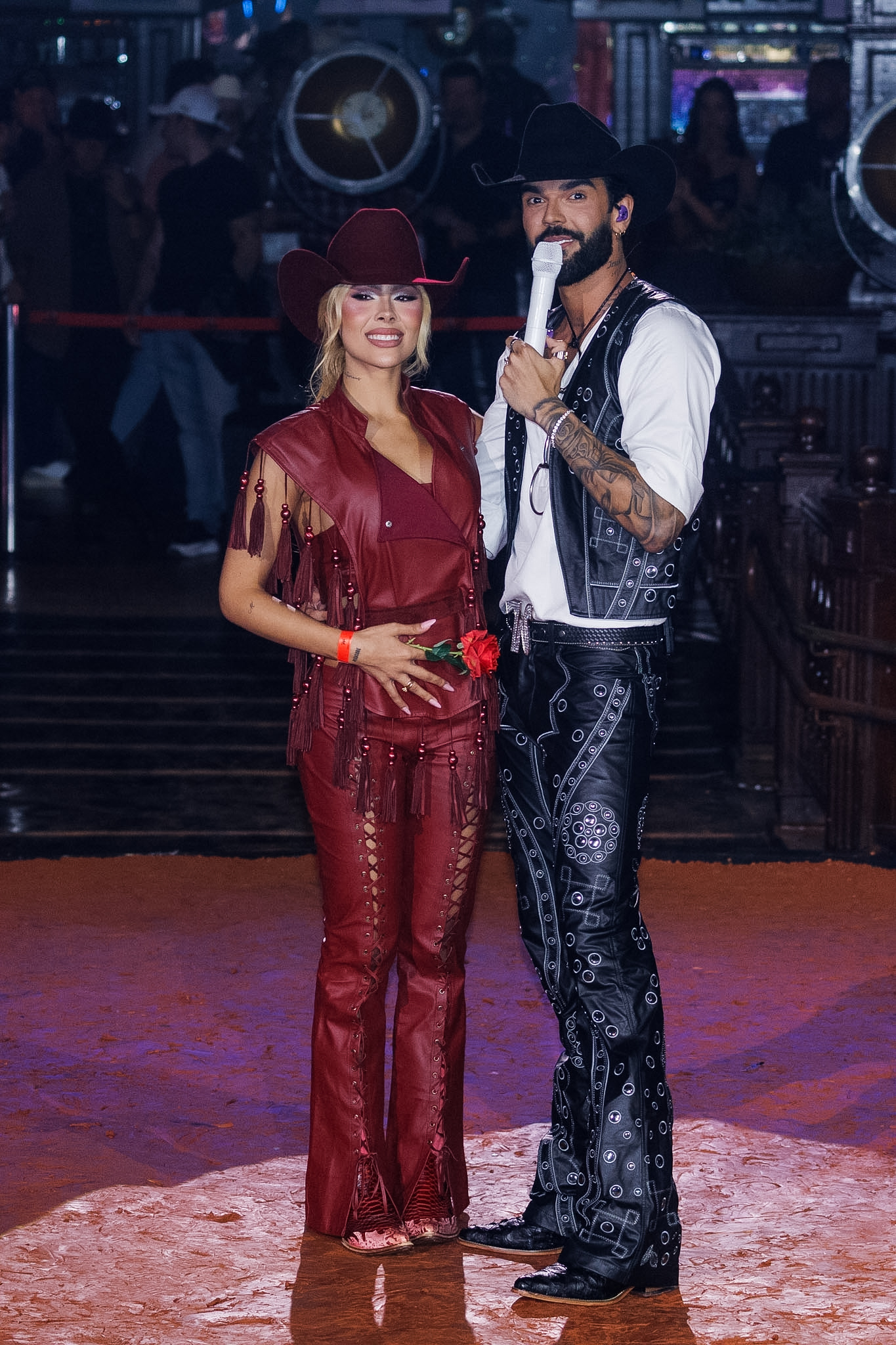 Luan Pereira e Victória Miranda — Foto: Clayton Felizardo/Brazilnews