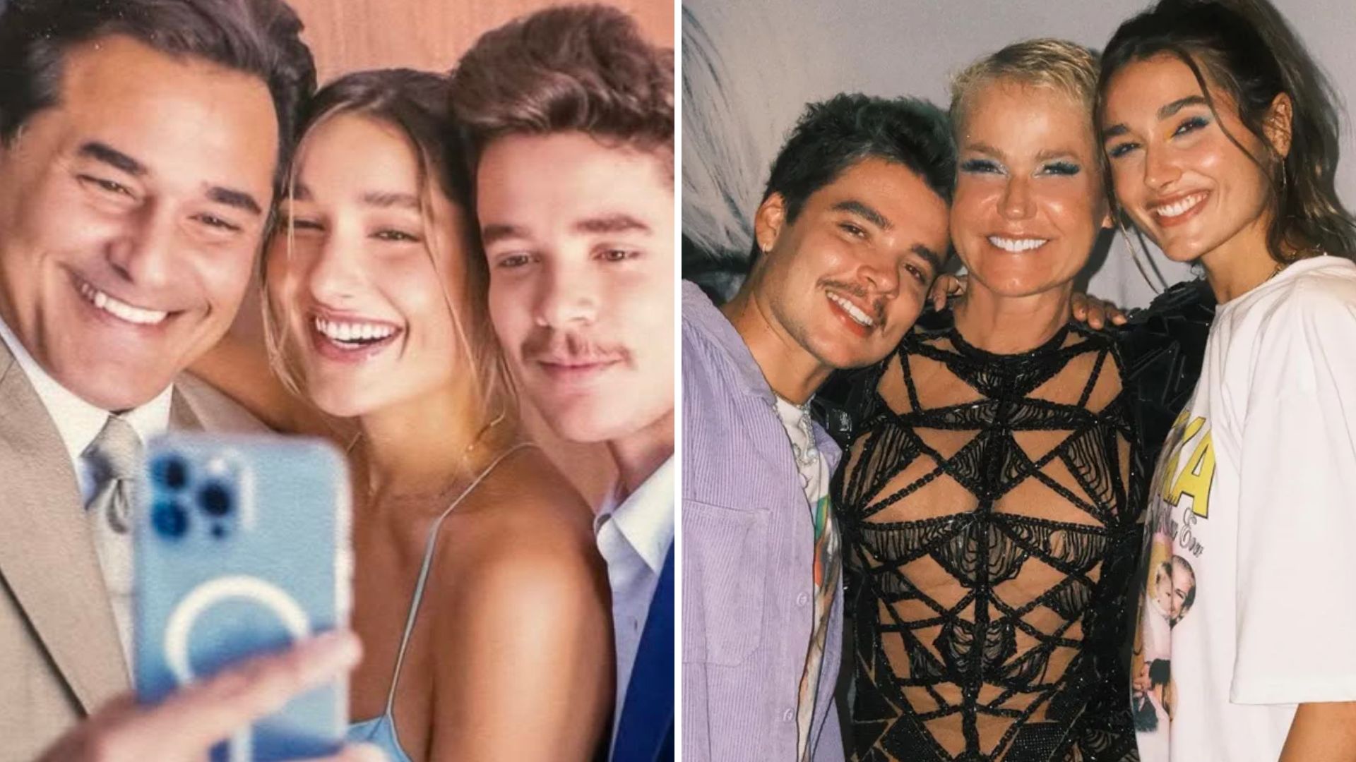 Em destaque: João Lucas vive relação especial e de carinho com Xuxa Meneghel e Luciano Szafir