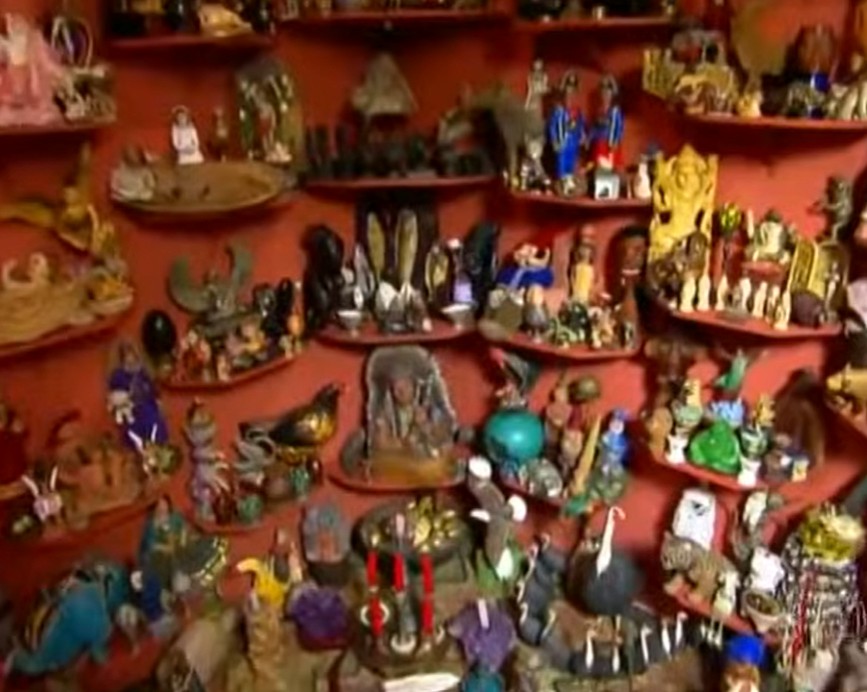 Objetos decorativos nas paredes - Foto: Reprodução/YouTube/TV Globo