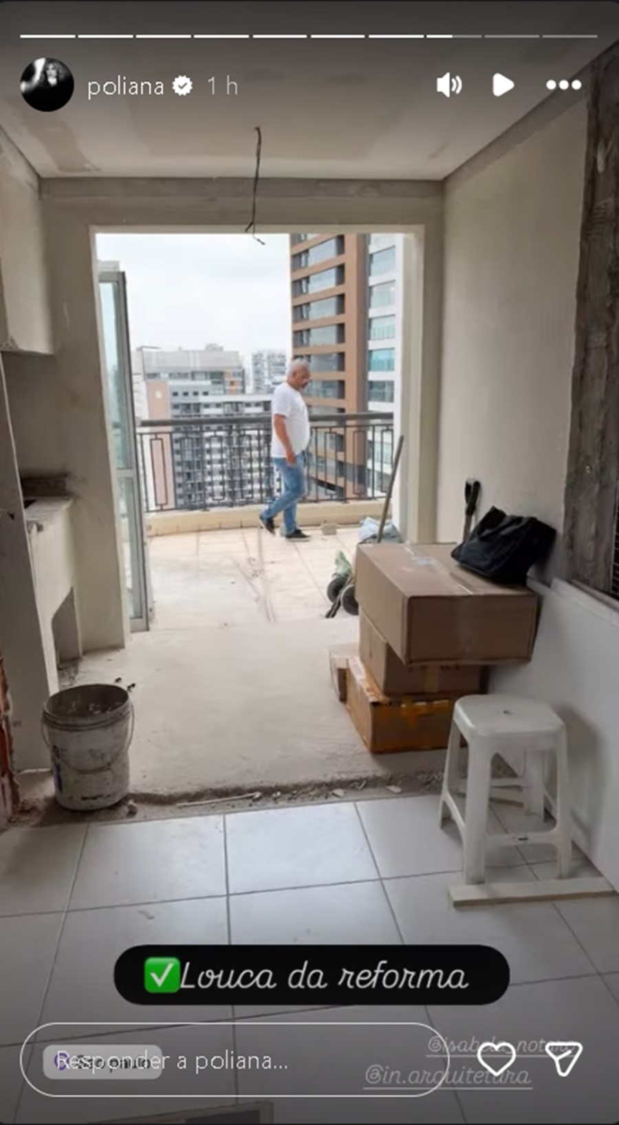 Apartamento de Poliana Rocha e Leonardo em São Paulo - Foto: Instagram