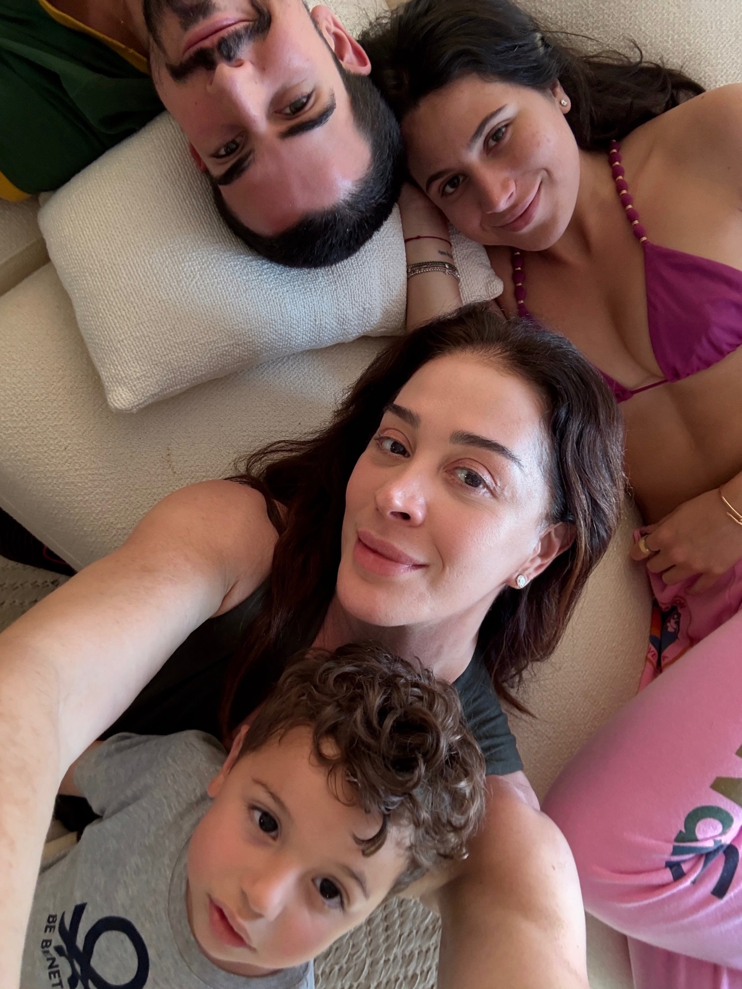 Claudia Raia e os filhos - Foto: Instagram