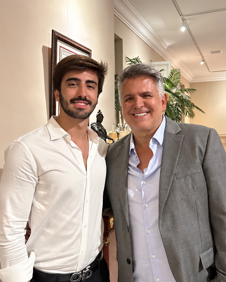Bento, caçula de Glória Pires, completa 22 anos— Foto: Reprodução/ Instagram