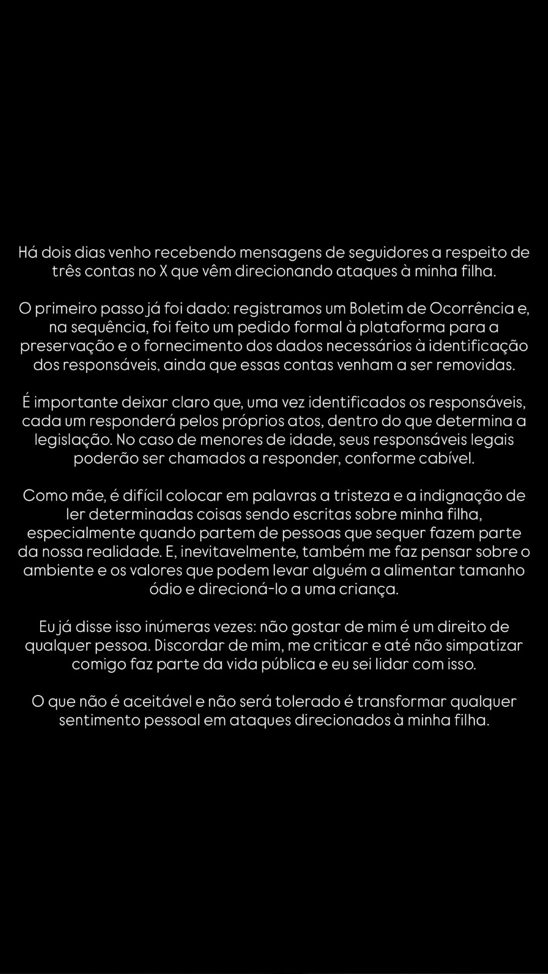 Post de Amanda Kimberlly — Foto: Reprodução/Instagram