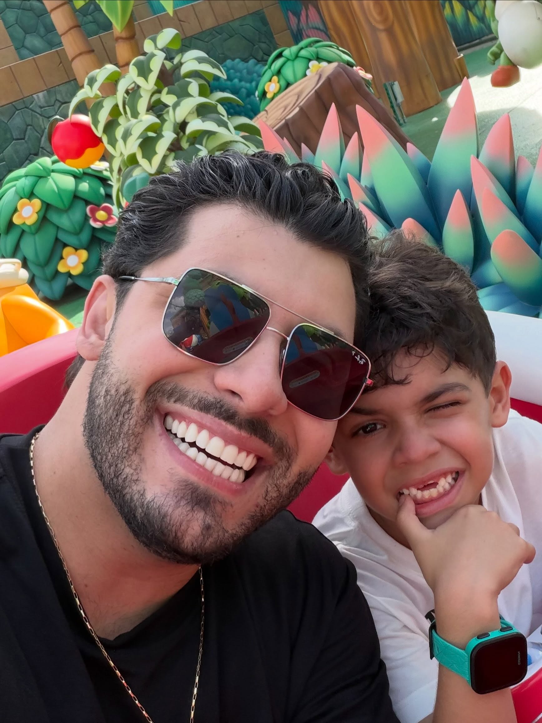 Murilo Huff e o filho - Foto: Instagram