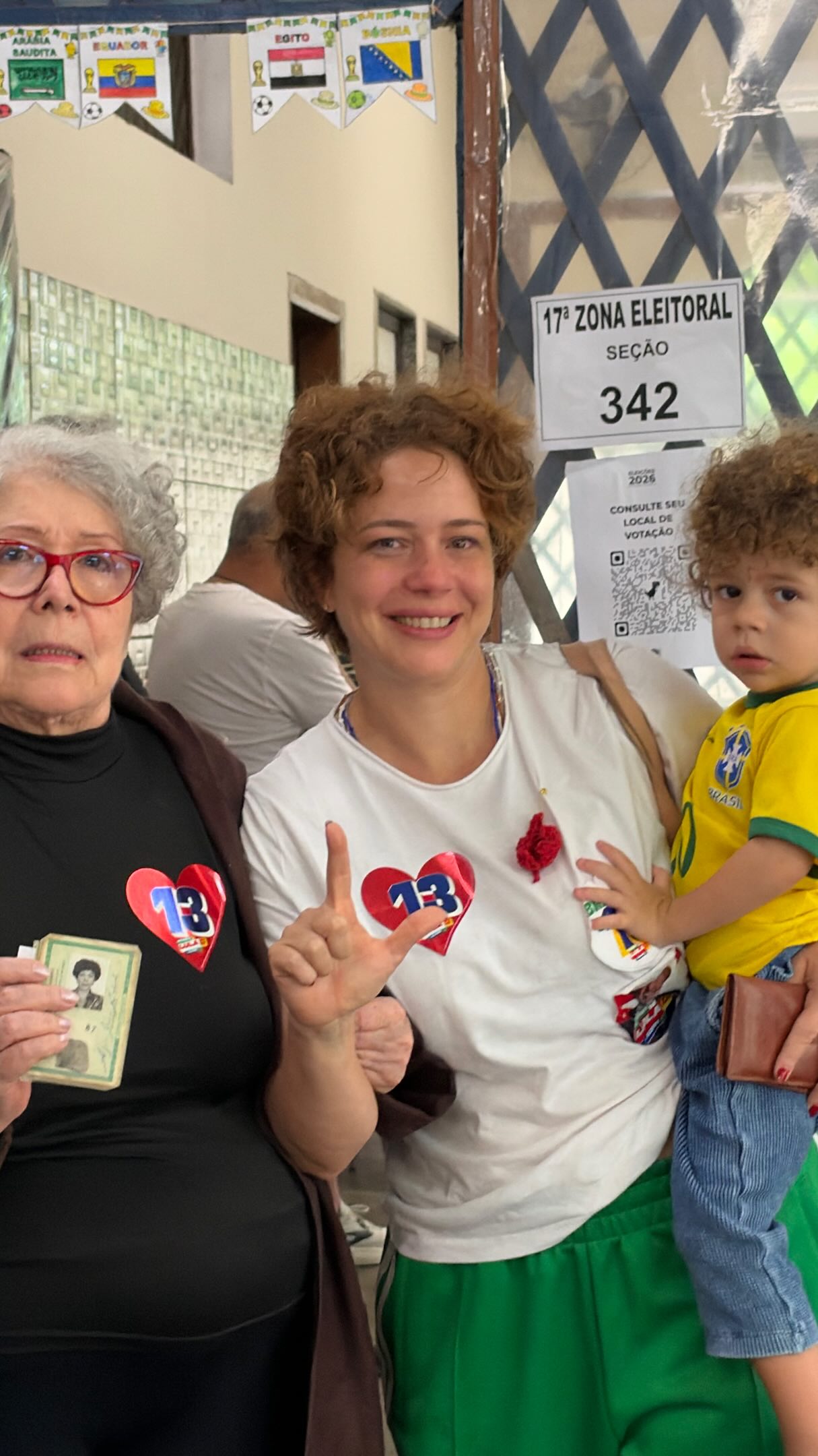 Leandra Leal com a família - Foto: Instagram