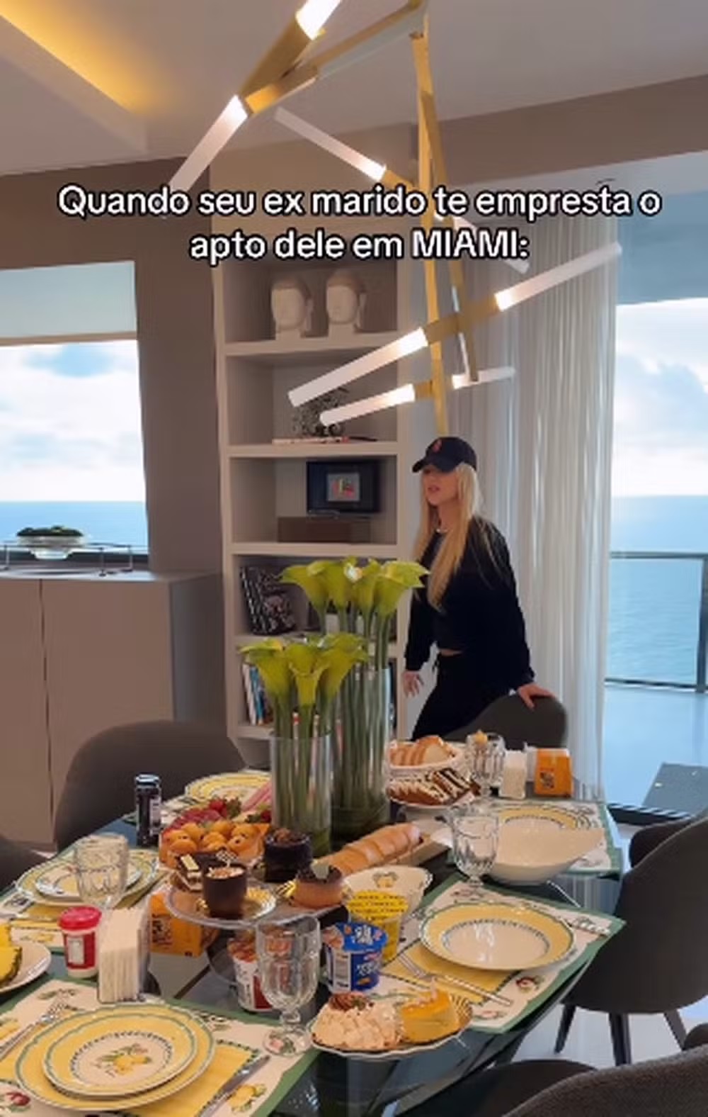 Virginia Fonseca se hospeda no apartamento de Zé Felipe em Miami, nos EUA — Foto: Reprodução/Instagram