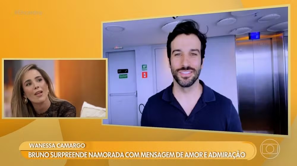 Wanessa Camargo se derrete com declaração apaixonada do namorado — Foto: TV Globo