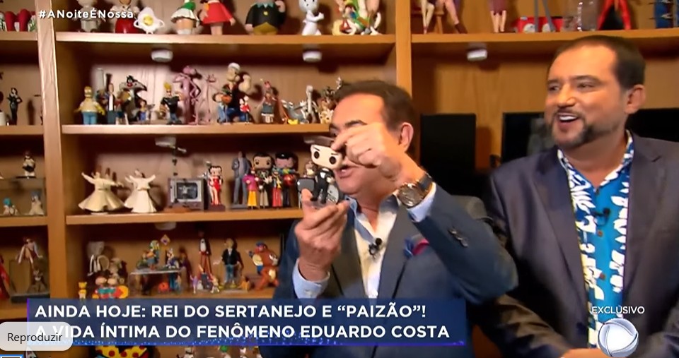 Coleção de bonecos do apresentador - Foto: Reprodução/Record
